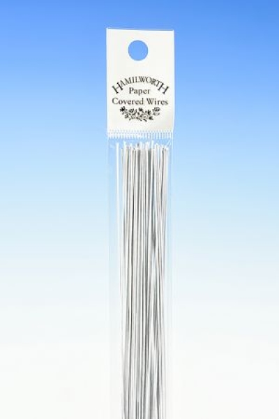 Flower Wires White - 24 Gauge